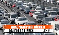 Motorine 1,64 Tl’lik İndirim Geldi