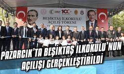 Pazarcık’ta Beşiktaş İlkokulu’nun Açılışı Gerçekleştirildi