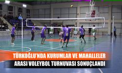 Türkoğlu’nda Kurumlar Ve Mahalleler Arası Voleybol Turnuvası Sonuçlandı