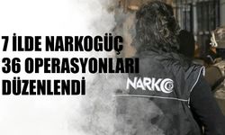 7 İlde Narkogüç-36 Operasyonları Düzenlendi