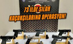 73 ilde silah kaçakçılarına operasyon!