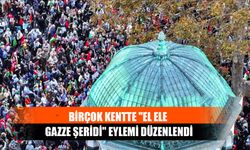 Birçok Kentte "El Ele Gazze Şeridi" Eylemi Düzenlendi