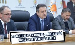 Ak Parti Kahramanmaraş Milletvekili Mevlüt Kurt’tan Ziyaretler