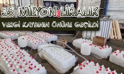 35 milyon liralık vergi kaybının önüne geçildi