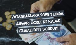 Vatandaşlara 2024 yılında asgari ücret ne kadar olmalı diye sorduk!