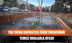 150 Yatak Kapasiteli Öğretmenevinin Temeli Dualarla Atıldı