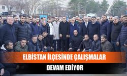 Elbistan İlçesinde Çalışmalar Devam Ediyor