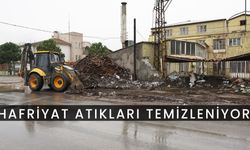 Odun Ambarları ve Küçük Sanayi Sitesi Hafriyat Atıklarından Temizleniyor