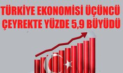 Türkiye Ekonomisi Üçüncü Çeyrekte Yüzde 5,9 Büyüdü