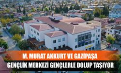 M. Murat Akkurt Ve Gazipaşa Gençlik Merkezi Gençlerle Dolup Taşıyor