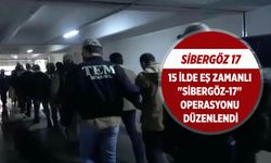 15 ilde eş zamanlı "Sibergöz-17" operasyonu düzenlendi