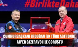 Cumhurbaşkanı Erdoğan İlk Türk Astronot Alper Gezeravcı İle Görüştü