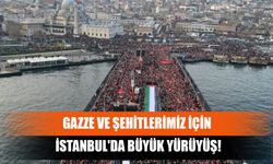 Gazze ve Şehitlerimiz İçin İstanbul'da Büyük Yürüyüş!