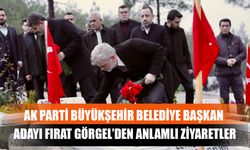 AK Parti Büyükşehir Belediye Başkan Adayı Fırat Görgel’den Anlamlı Ziyaretler