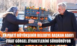 AK Parti Büyükşehir Belediye Başkan Adayı Fırat Görgel Ziyaretlerini Sürdürüyor