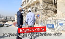 Başkan Okay, yapılan çalışmalar ile ilgili bilgiler verdi