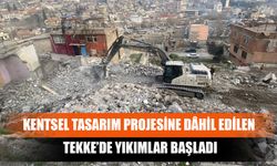 Kentsel Tasarım Projesine Dâhil Edilen Tekke’de Yıkımlar Başladı