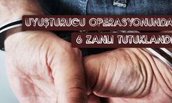 Uyuşturucu operasyonunda 6 zanlı tutuklandı