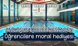 Öğrencilere Onikişubat Belediyesi’nden moral hediyesi