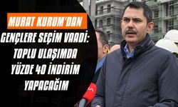 Murat Kurum'dan gençlere seçim vaadi: Toplu ulaşımda yüzde 40 indirim yapacağım