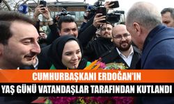 Cumhurbaşkanı Erdoğan'ın 70. yaş günü vatandaşlar tarafından kutlandı