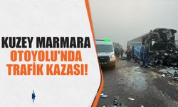 Kuzey Marmara Otoyolu'nda Trafik Kazası!