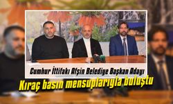 Cumhur İttifakı Afşin Belediye Başkan Adayı Kıraç basın mensuplarıyla buluştu