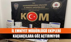 İl Emniyet Müdürlüğü Ekipleri Kaçakçılara Göz Açtırmıyor