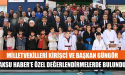 Milletvekilleri Kirişci ve Başkan Güngör Aksu Haber’e özel değerlendirmelerde bulundu