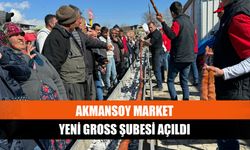 Akmansoy Market Yeni Gross şubesi açıldı