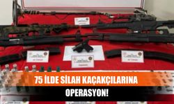 75 İlde Silah Kaçakçılarına Operasyon!