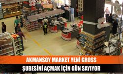 Akmansoy Market yeni Gross şubesini açmak için gün sayıyor