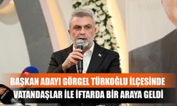 Başkan Adayı Görgel Türkoğlu İlçesinde Vatandaşlar İle İftarda Bir Araya Geldi