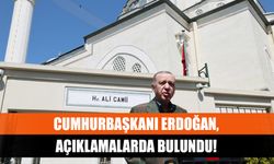 Cumhurbaşkanı Erdoğan, açıklamalarda bulundu!