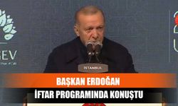 Başkan Erdoğan İftar Programında Konuştu