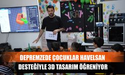 Depremzede Çocuklar Havelsan Desteğiyle 3d Tasarım Öğreniyor