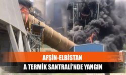 Afşin-Elbistan A Termik Santrali'nde Yangın