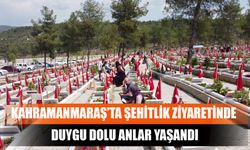 Kahramanmaraş'ta kent protokolü Ramazan Bayramı arifesinde şehitliklere ziyarette bulundu