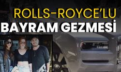 Aslıhan Turan ve Mustafa Ceceli bayram gezmesine Rolls-Royce ile çıktı