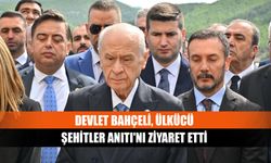 Devlet Bahçeli, Ülkücü Şehitler Anıtı'nı ziyaret etti