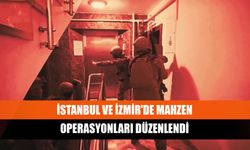 İstanbul ve İzmir'de mahzen operasyonları düzenlendi