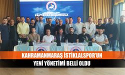 Kahramanmaraş İstiklalspor’un yeni yönetimi belli oldu