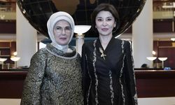 Emine Erdoğan, Ziroat Mirziyoyeva ile Millet Kütüphanesi'ni ziyaret etti