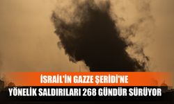 İsrail'in Gazze Şeridi'ne Yönelik Saldırıları 268 Gündür Sürüyor