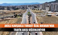 Akıllı Kavşakla Turgut Özal Bulvarı’nda Trafik Akışı Düzenleniyor