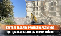 Kentsel Tasarım Projesi Kapsamında Çalışmalar Aralıksız Devam Ediyor