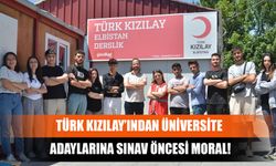 Türk Kızılay’ından Üniversite Adaylarına Sınav Öncesi Moral!