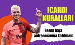 Galatasaray'da Mauro Icardi sezon başı antrenmanına katılmayacak