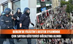 Berlin’de Filistin’e destek eyleminde çok sayıda gösterici gözaltına alındı