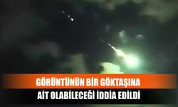 Görüntünün Bir Göktaşına Ait Olabileceği İddia Edildi